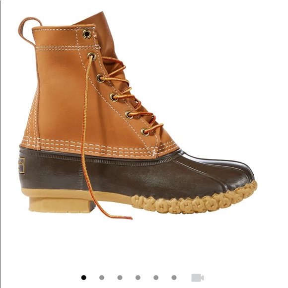 GREAT DEAL!! Original L.L. Bean boots Made in Maine 8” size 8 tan brown - Picture 5 of 7